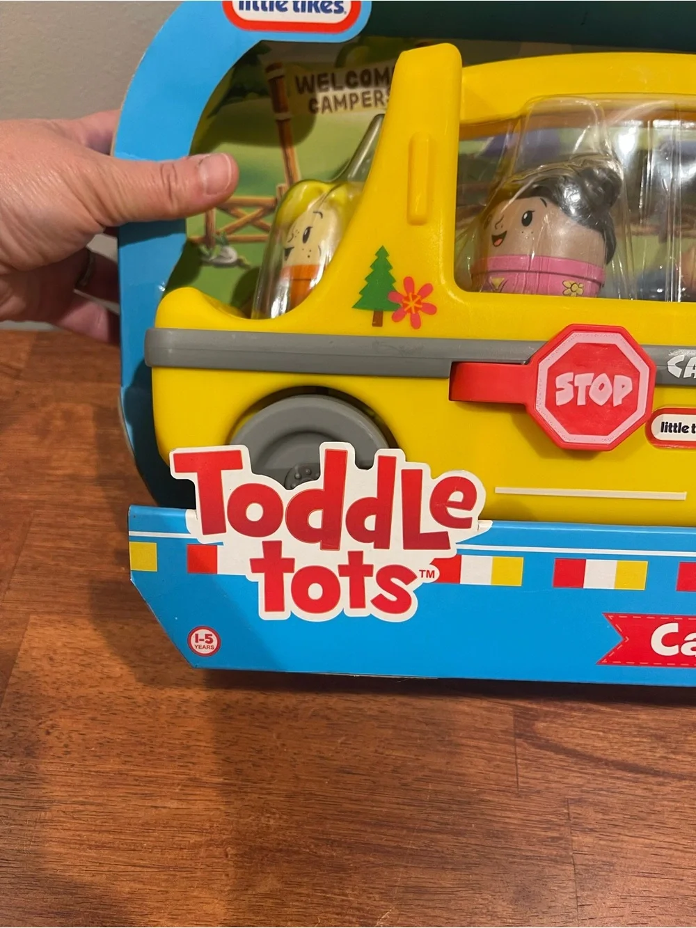 Little Tikes Toddle Tots Camp Tottle School Bus Playset